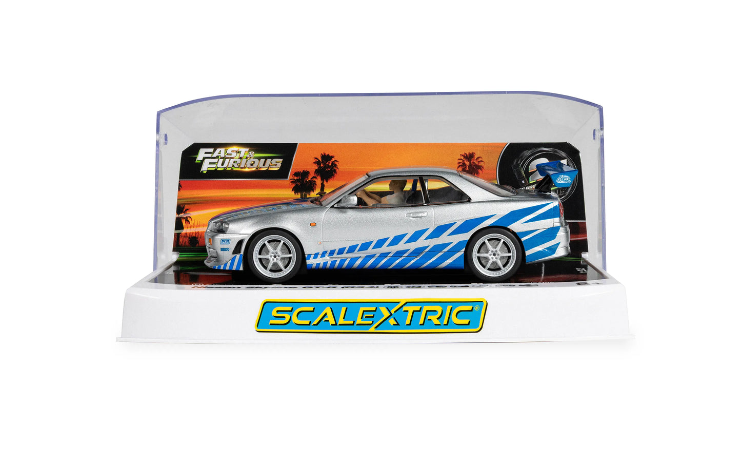 Scalextric C4674 Nissan Skyline GT-R R34 Skyline 2 Fast 2 Furious Brian O’Conner