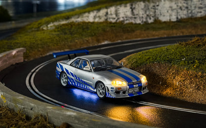 Scalextric C4674 Nissan Skyline GT-R R34 Skyline 2 Fast 2 Furious Brian O’Conner