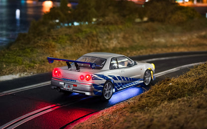 Scalextric C4674 Nissan Skyline GT-R R34 Skyline 2 Fast 2 Furious Brian O’Conner