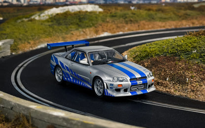 Scalextric C4674 Nissan Skyline GT-R R34 Skyline 2 Fast 2 Furious Brian O’Conner
