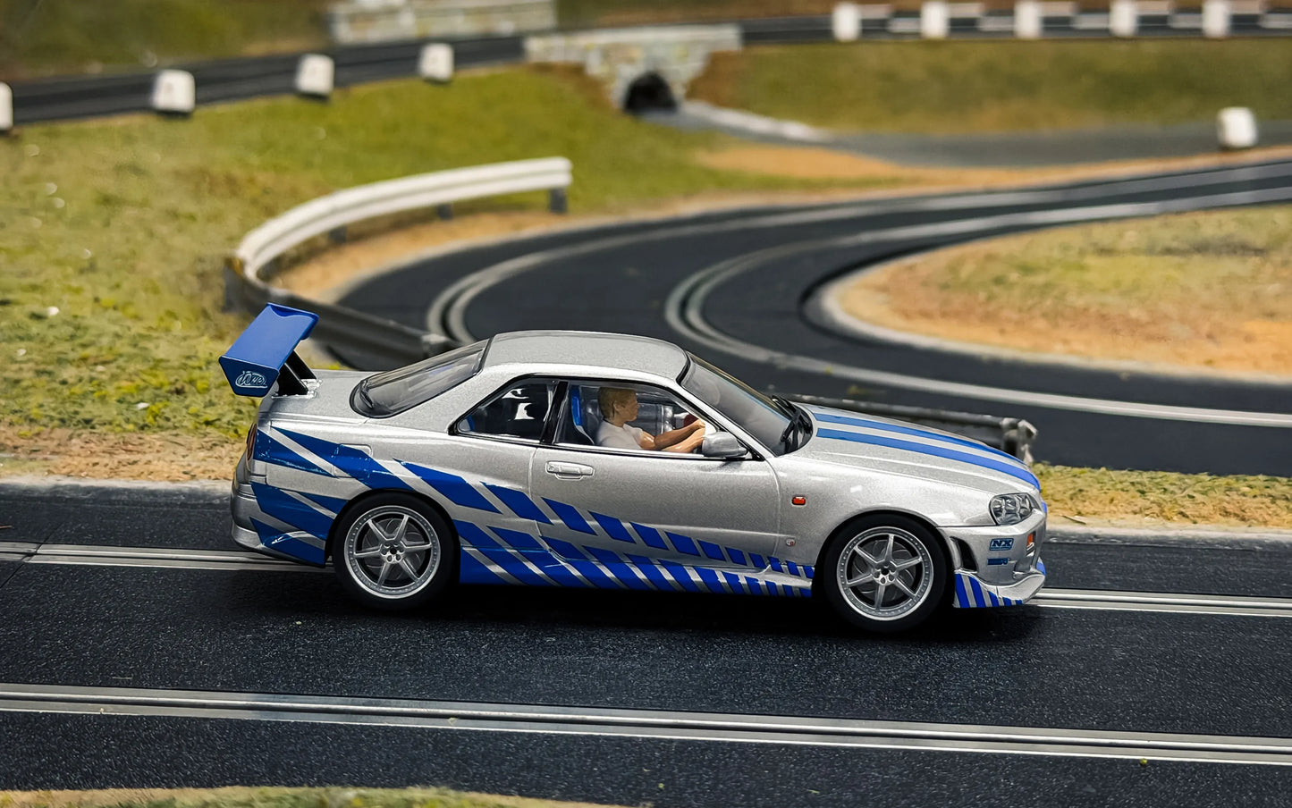 Scalextric C4674 Nissan Skyline GT-R R34 Skyline 2 Fast 2 Furious Brian O’Conner