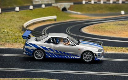 Scalextric C4674 Nissan Skyline GT-R R34 Skyline 2 Fast 2 Furious Brian O’Conner