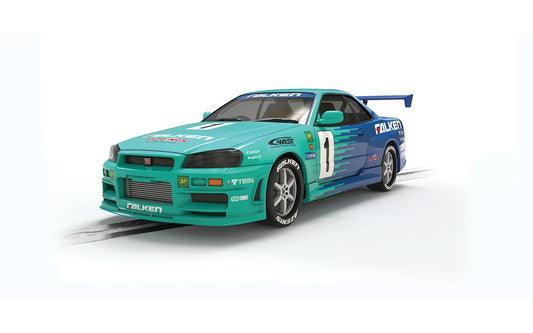 Scalextric C4678 - Nissan R34 Skyline - Falken Tyres #1