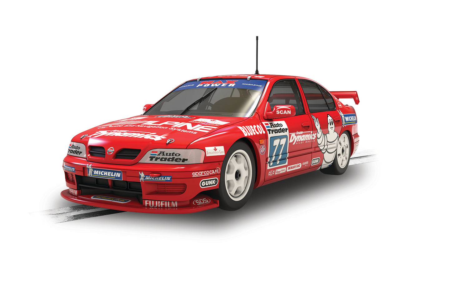 Scalextric C4679 - Nissan Primera - BTCC 1999 #77 - Matt Neal