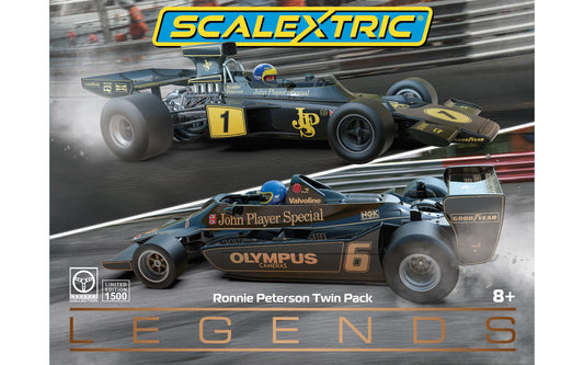 Scalextric C4684A Lotus 72 & Lotus 79 Ronnie Peterson Twin Pack 1/32 Slot Car