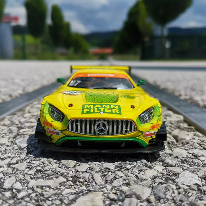 Carrera Evolution 27617 Mercedes-AMG GT3 #47 MANN-FILTER Team HTP – 2019 ADAC GT Masters – Limited Edition 1/32 Slot Car