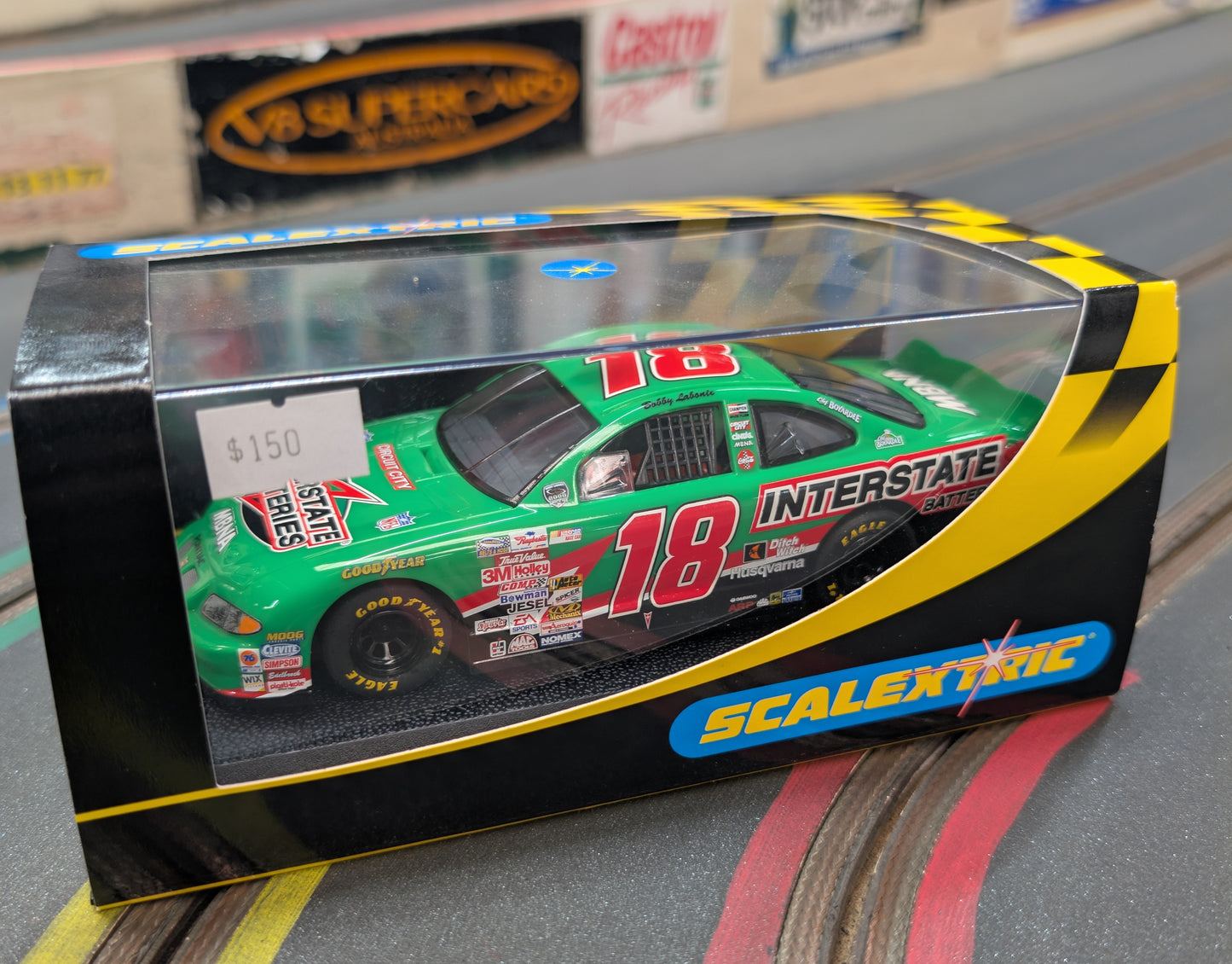 Scalextric C2408 - Pontiac Grand Prix NASCAR Interstate 2001 #18