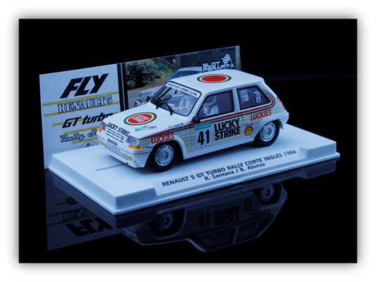 (PRE-ORDER) FlySlot E2119 Renault 5 GT Turbo Lucky Strike #41