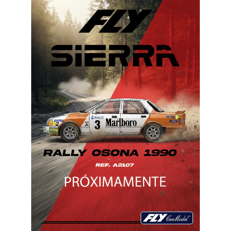 Fly A2107 - Ford Sierra Cosworth 4x4 - Marlboro #3 - '90 Rally Osona