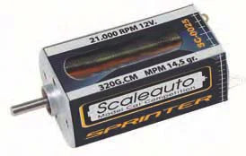 Scaleauto SC-0025 Original "Sprinter" Long Can Motor (21,000 RPM / 320 g/cm) MINT CONDITION NOT NEW