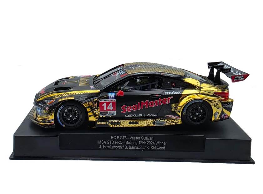 Sideways SWCAR07A RC F GT3 #14 Vasser Sullivan Sebring 12hr 2024 GTD Pro Winner