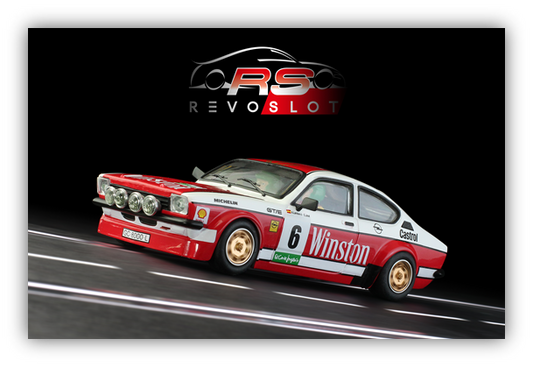 RevoSlot RS0315 - Opel Kadett Winston #6 Rallye El Corte Inglés 1981 A.Lamberti - S.José