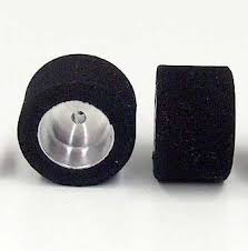 BRM S-057SS - Rear Sponge Tyres and Wheels 25 x 16.5mm