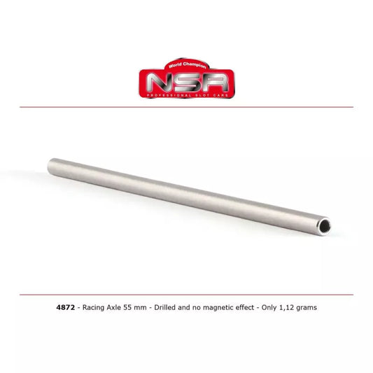 NSR 4872 - 3/32 Hollow Racing Axle 55mm 1.12gr