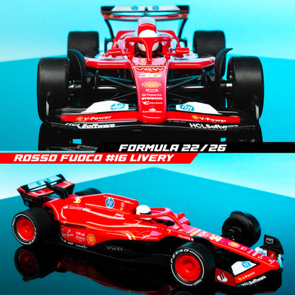 NSR 0563IL Formula 22/26 Rosso Fuoco #16 Charles Leclerc (1/32) Slot Car