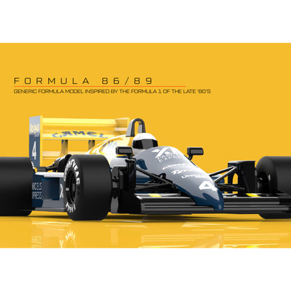 NSR 0642IL - Formula 86/89 TYRRELL 018 1989 ALESI #4 CAMEL IL KING 21K EVO3