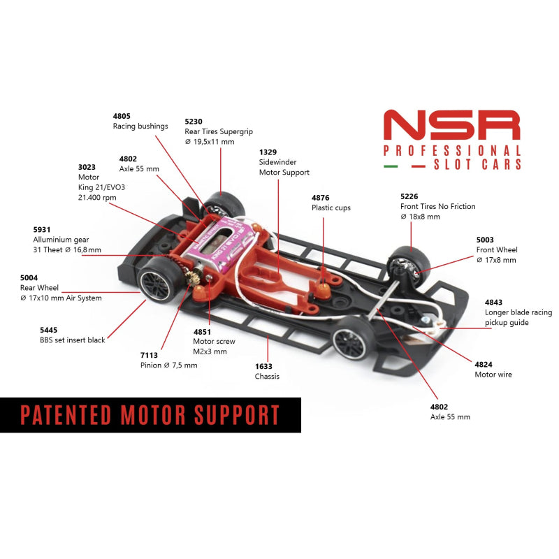 NSR 0626SW - NSR Hypercar #67 Silver