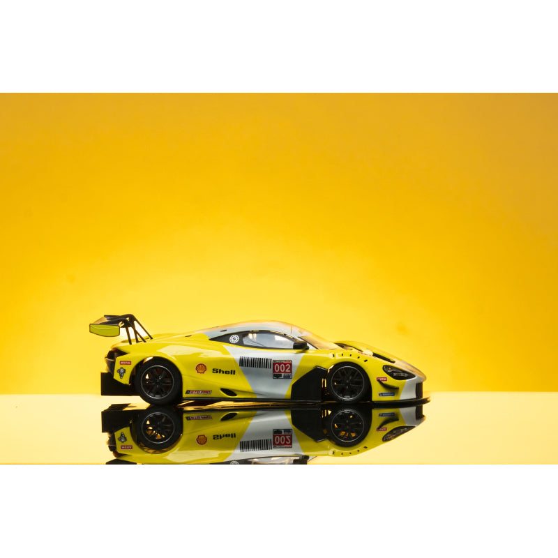 NSR 0633AW McLaren 720S GT3 #2 Marlboro Yellow Livery – 1/32 Anglewinder Slot Car