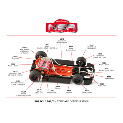NSR 0610SW - Porsche 908/03 - winner Kyalamyi 9hr 1973 #1