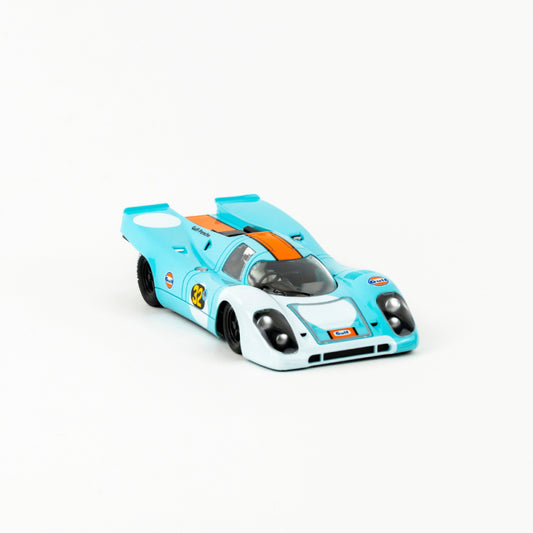 NSR 0631SW Porsche 917K #31 Gulf J.W. Automotive – 1971 Buenos Aires 1000km 2nd Place – Rodriguez/Oliver – 1/32 Sidewinder Slot Car