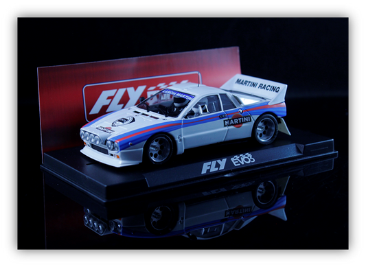 (PRE-ORDER) FlySlot R2001R2 Lancia 037 Martini White Racing EVO3
