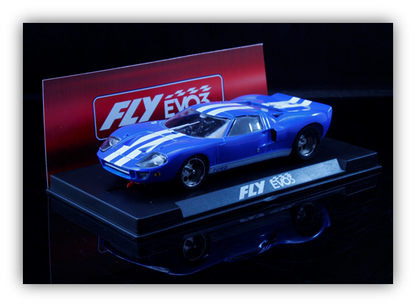 (PRE-ORDER) FlySlot R2006R3 Ford GT40 Blue Racing EVO3