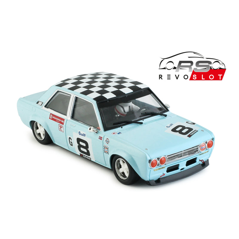 RevoSlot RS0304 - Datsun 510 Azzurra No.8