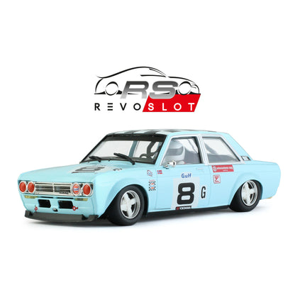 RevoSlot RS0304 - Datsun 510 Azzurra No.8