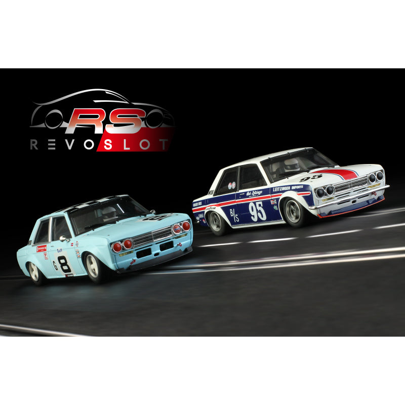 RevoSlot RS0304 - Datsun 510 Azzurra No.8
