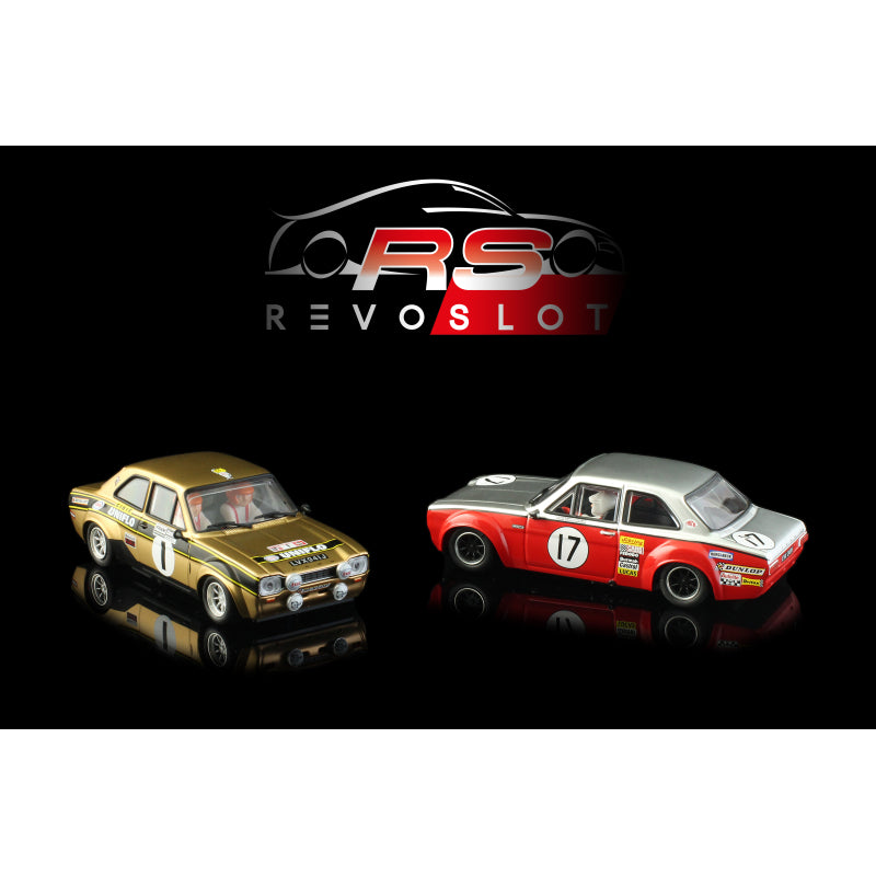 RevoSlot RS0306 - Ford Escort MK1 Uniflo Oro Rally No.1