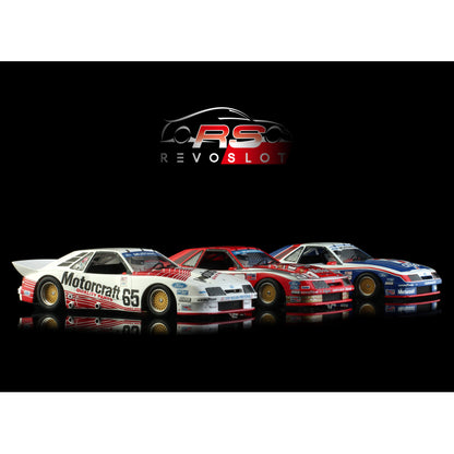 RevoSlot RS0317 Ford Mustang GTO #7 Roush Racing / 7-Eleven Sebring 1986 1:32 Slot Car