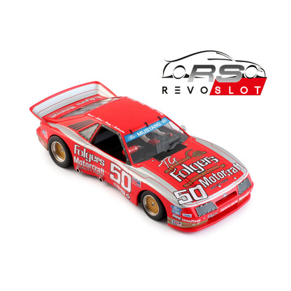 RevoSlot RS0318 Ford Mustang GTO #50 Roush Racing Daytona 1985 1:32 Slot Car