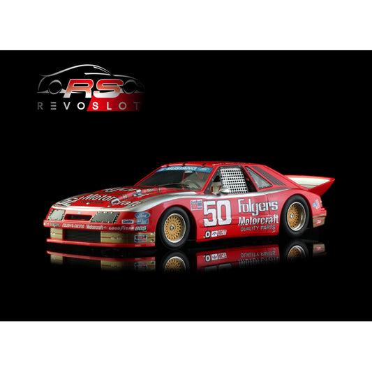 RevoSlot RS0318 Ford Mustang GTO #50 Roush Racing Daytona 1985 1:32 Slot Car