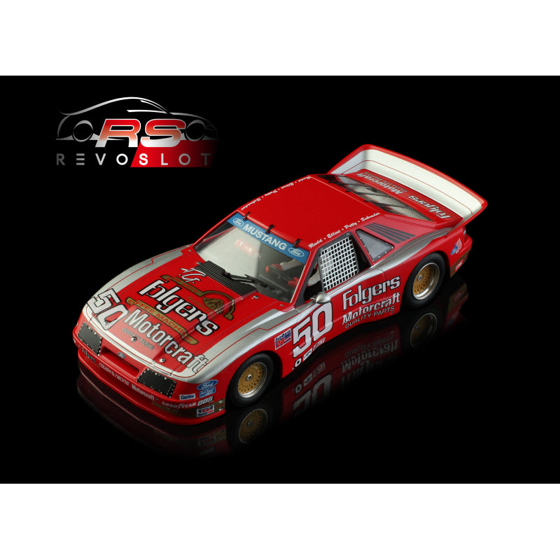RevoSlot RS0318 Ford Mustang GTO #50 Roush Racing Daytona 1985 1:32 Slot Car