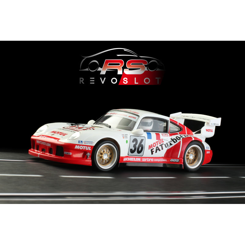 RevoSlot RS0321 Porsche 911 GT2 Evo Larbre Competition #36 Le Mans 1995 (1/32) Slot Car