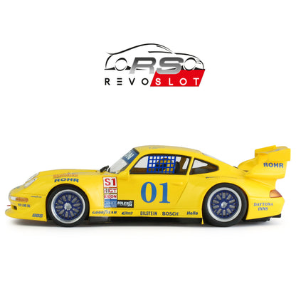 RevoSlot RS0322 Porsche 911 GT2 Rohr Motorsport #01 24h Daytona 1995 (1/32) Slot Car