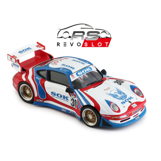 RevoSlot RS0323 Porsche 911 GT2 Sogo-Keibi #30 JGTC 1996 (1/32) Slot Car