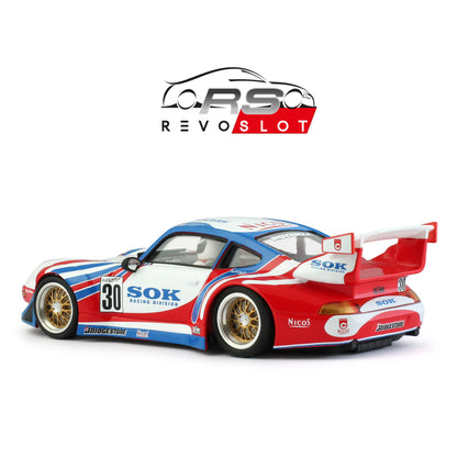 RevoSlot RS0323 Porsche 911 GT2 Sogo-Keibi #30 JGTC 1996 (1/32) Slot Car