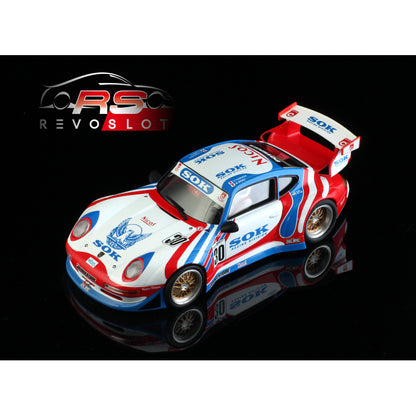 RevoSlot RS0323 Porsche 911 GT2 Sogo-Keibi #30 JGTC 1996 (1/32) Slot Car