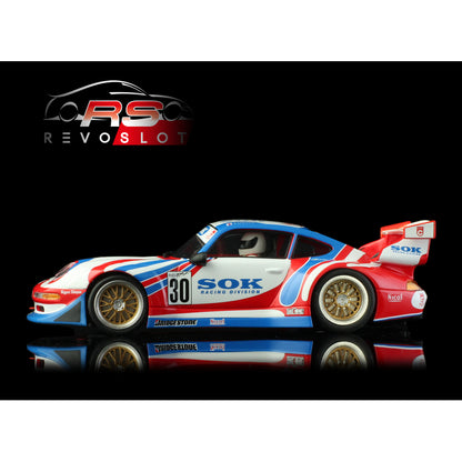 RevoSlot RS0323 Porsche 911 GT2 Sogo-Keibi #30 JGTC 1996 (1/32) Slot Car