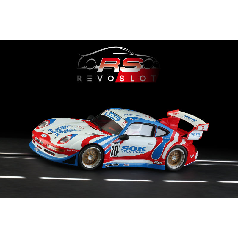 RevoSlot RS0323 Porsche 911 GT2 Sogo-Keibi #30 JGTC 1996 (1/32) Slot Car