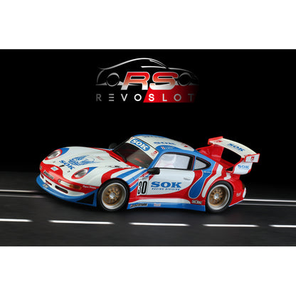 RevoSlot RS0323 Porsche 911 GT2 Sogo-Keibi #30 JGTC 1996 (1/32) Slot Car