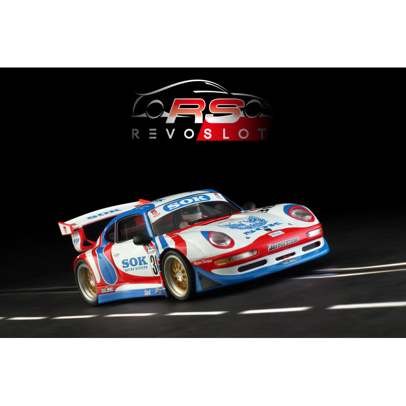 RevoSlot RS0323 Porsche 911 GT2 Sogo-Keibi #30 JGTC 1996 (1/32) Slot Car