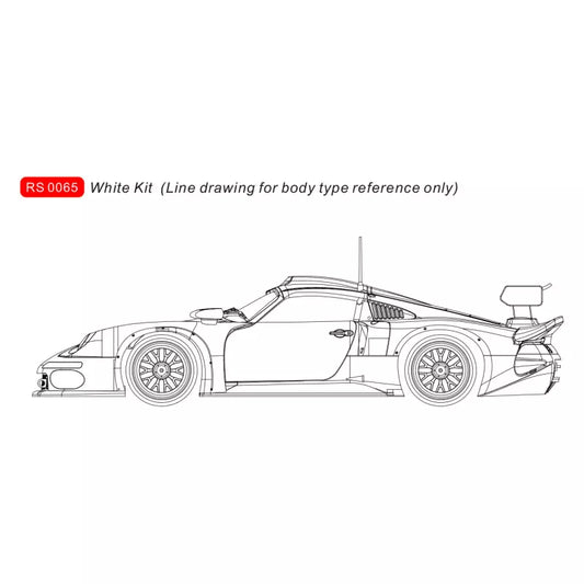 RevoSlot RS0065 - Porsche 911 GT1 - White Kit
