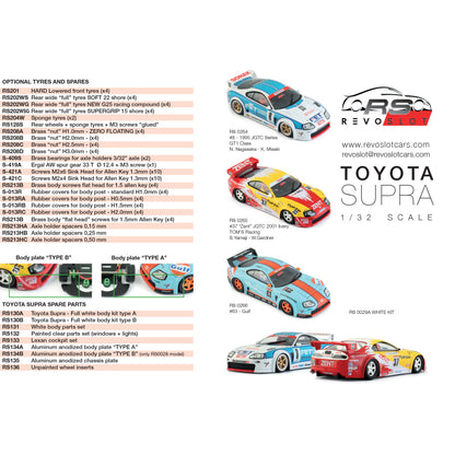 RevoSlot RS0266 - Toyota Supra - Gulf #63