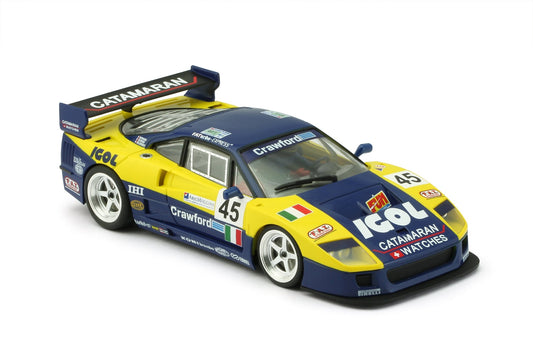 RevoSlot RS0107 - Ferrari F40 - 24H Le Mans 1996 - Team IGOL #45