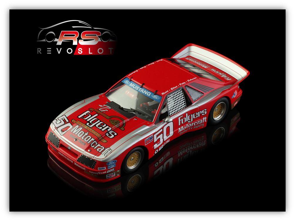 RevoSlot RS0318 - Ford Mustang GTO Folgers No.50