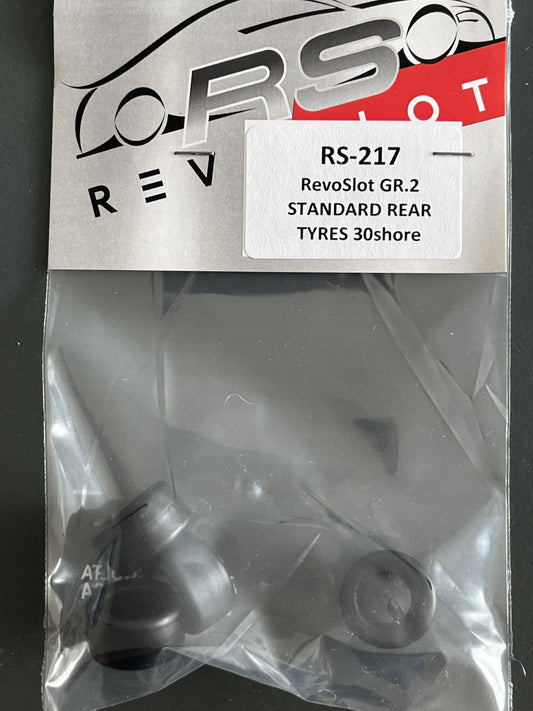 RevoSlot RS-217G - Group 2 Rear Tyres 25 Shore G25
