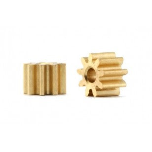 RevoSlot RS233 - 10T Brass Pinion 6mm diameter