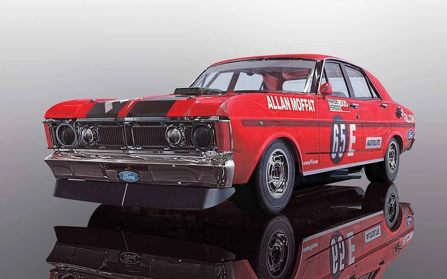Scalextric C3928 - Ford XY Falcon - Bathurst 500 Winner 1971 #65 Allan Moffatt